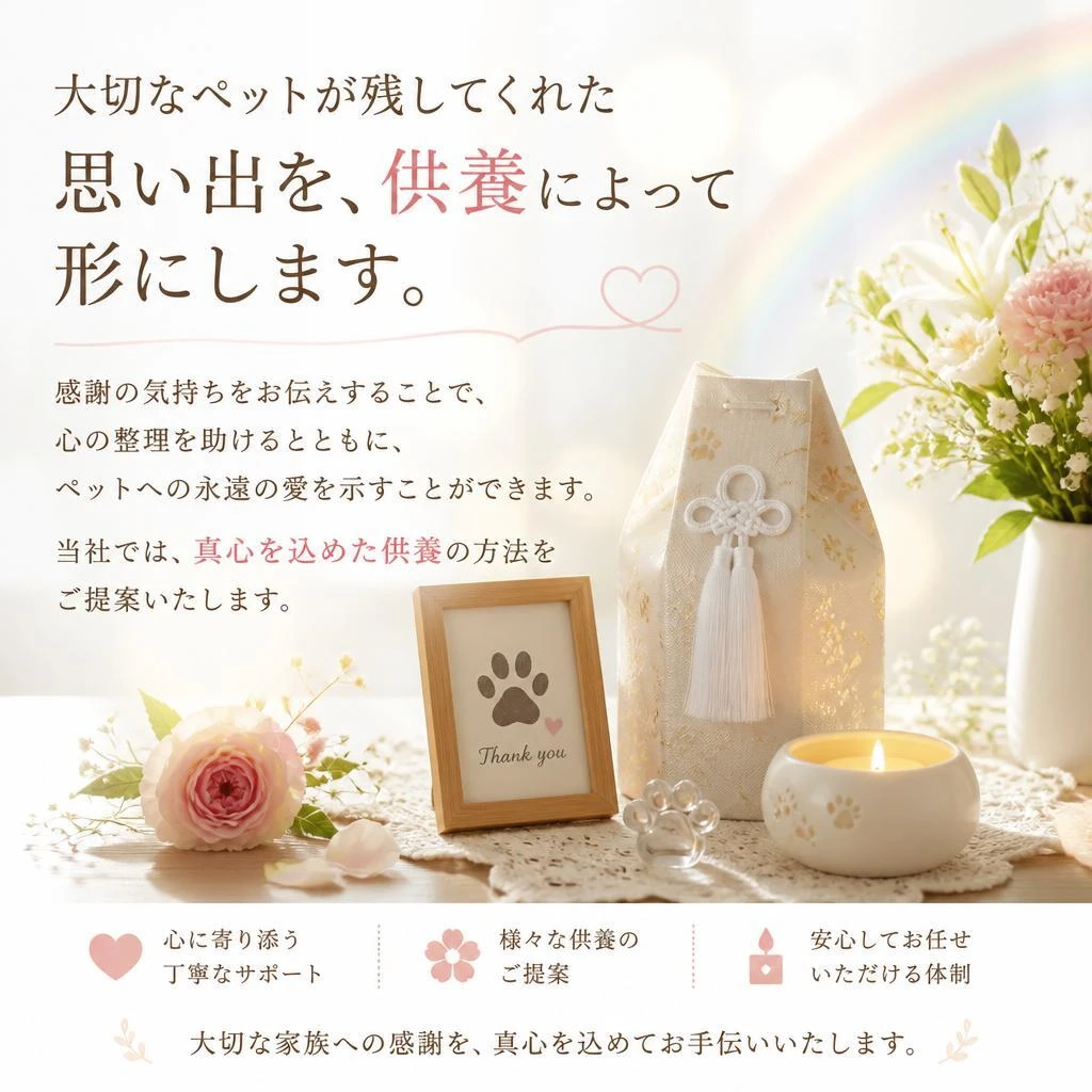 ペット供養の重要性