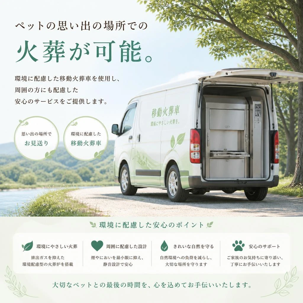 思い出の場所での火葬のご提案