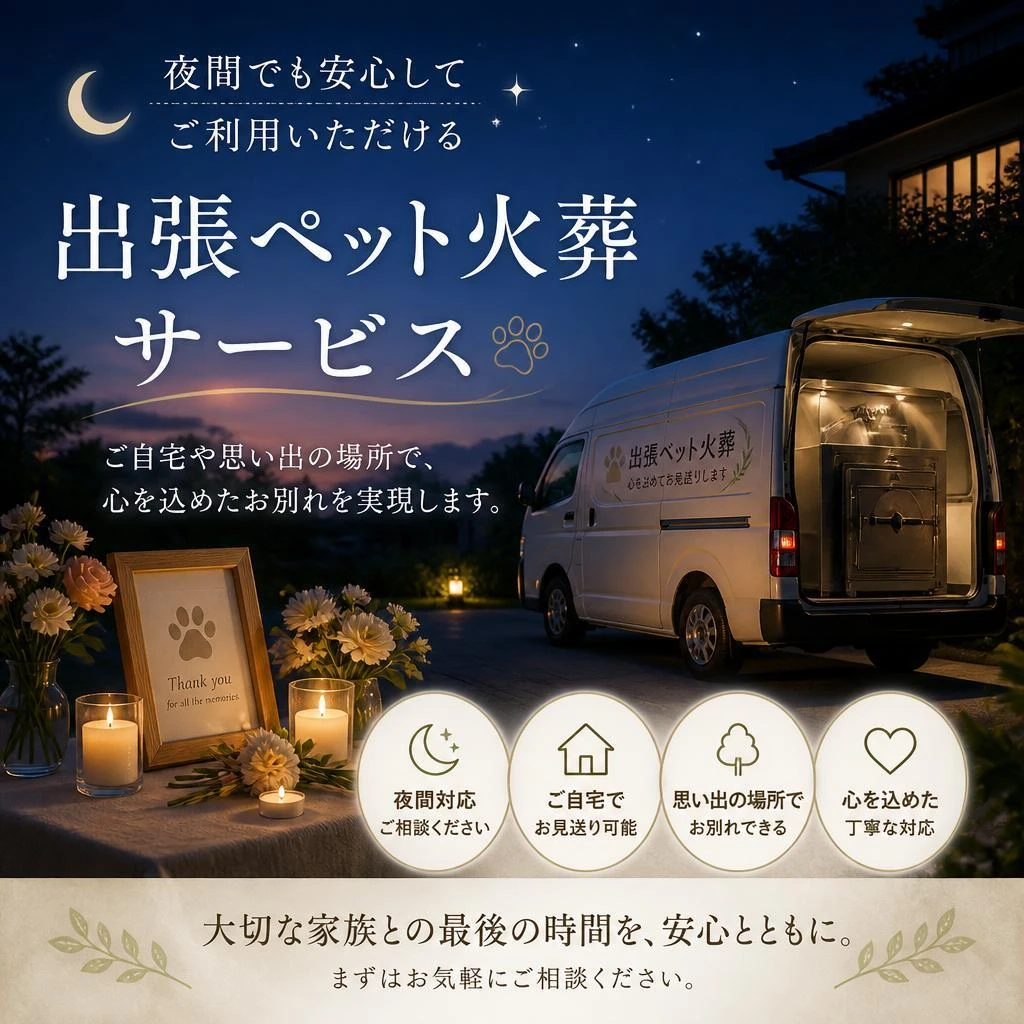 安心・安全な出張サービス