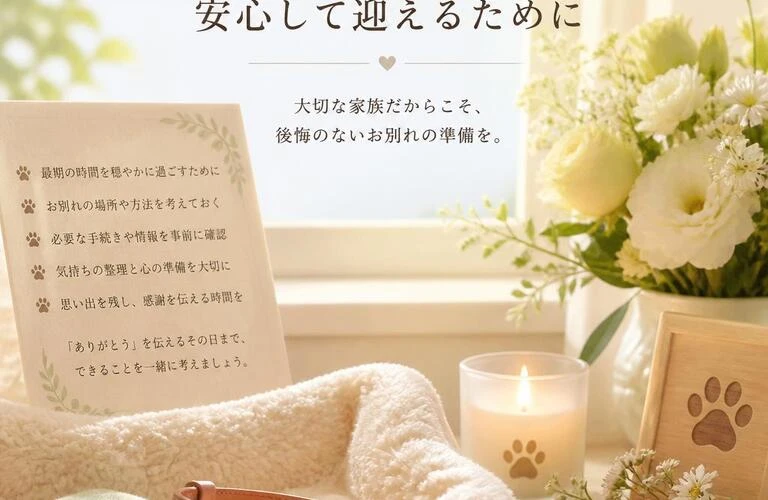 大和郡山市のペット火葬　愛するペットとの別れを安心して迎えるために