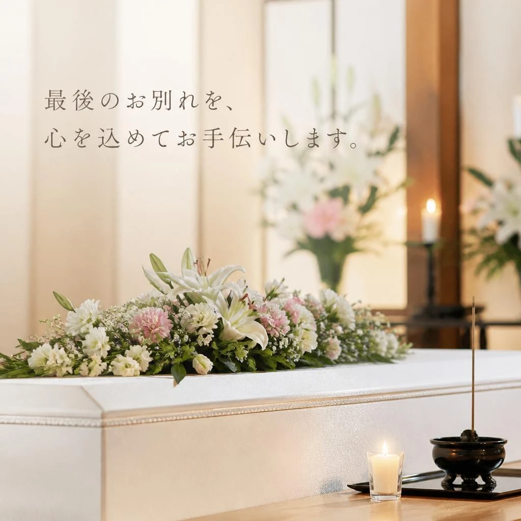 最後のお別れを、心を込めてお手伝いします。