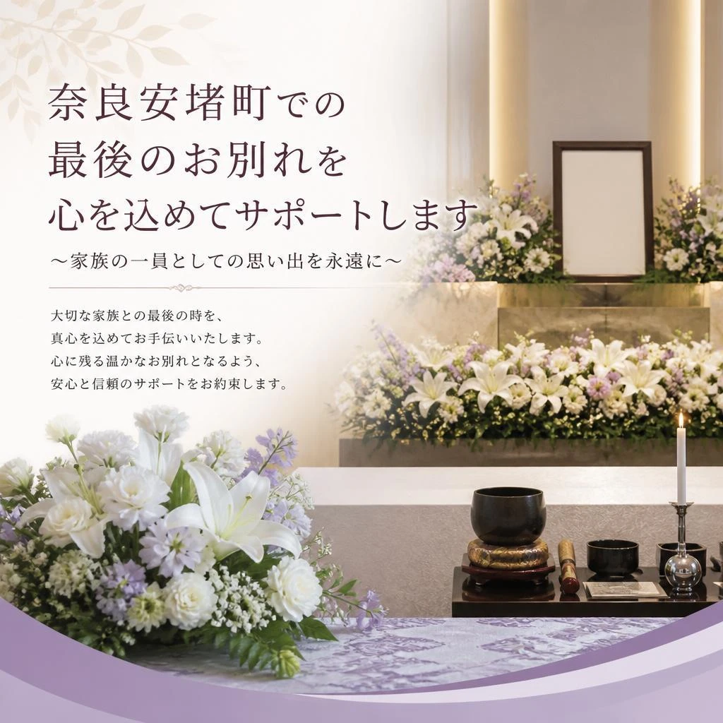 奈良安堵町での最後のお別れを心を込めてサポートします～家族の一員としての思い出を永遠に～