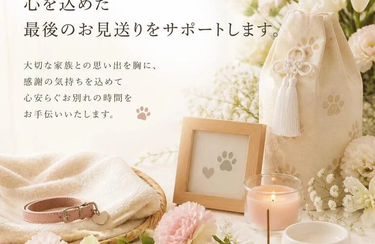 奈良市の訪問ペット火葬　愛するペットのために心を込めた最後のお見送りをサポートします