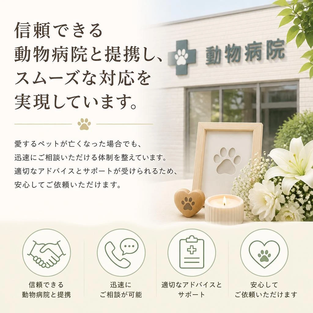 提携する動物病院との連携