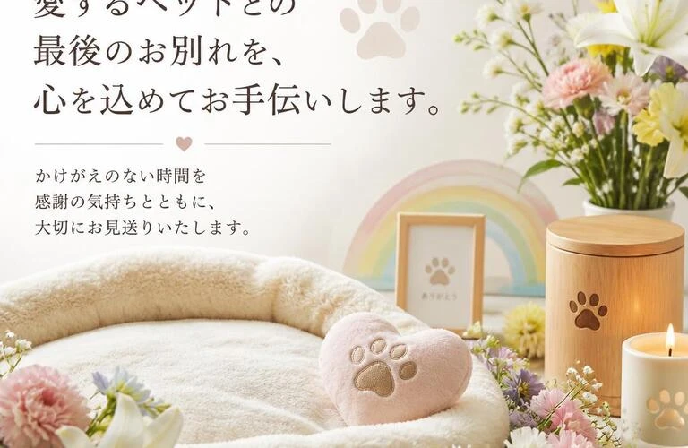 大和高田市のペット火葬　ご自宅で愛するペットとの最後のお別れをゆっくりとなさってください
