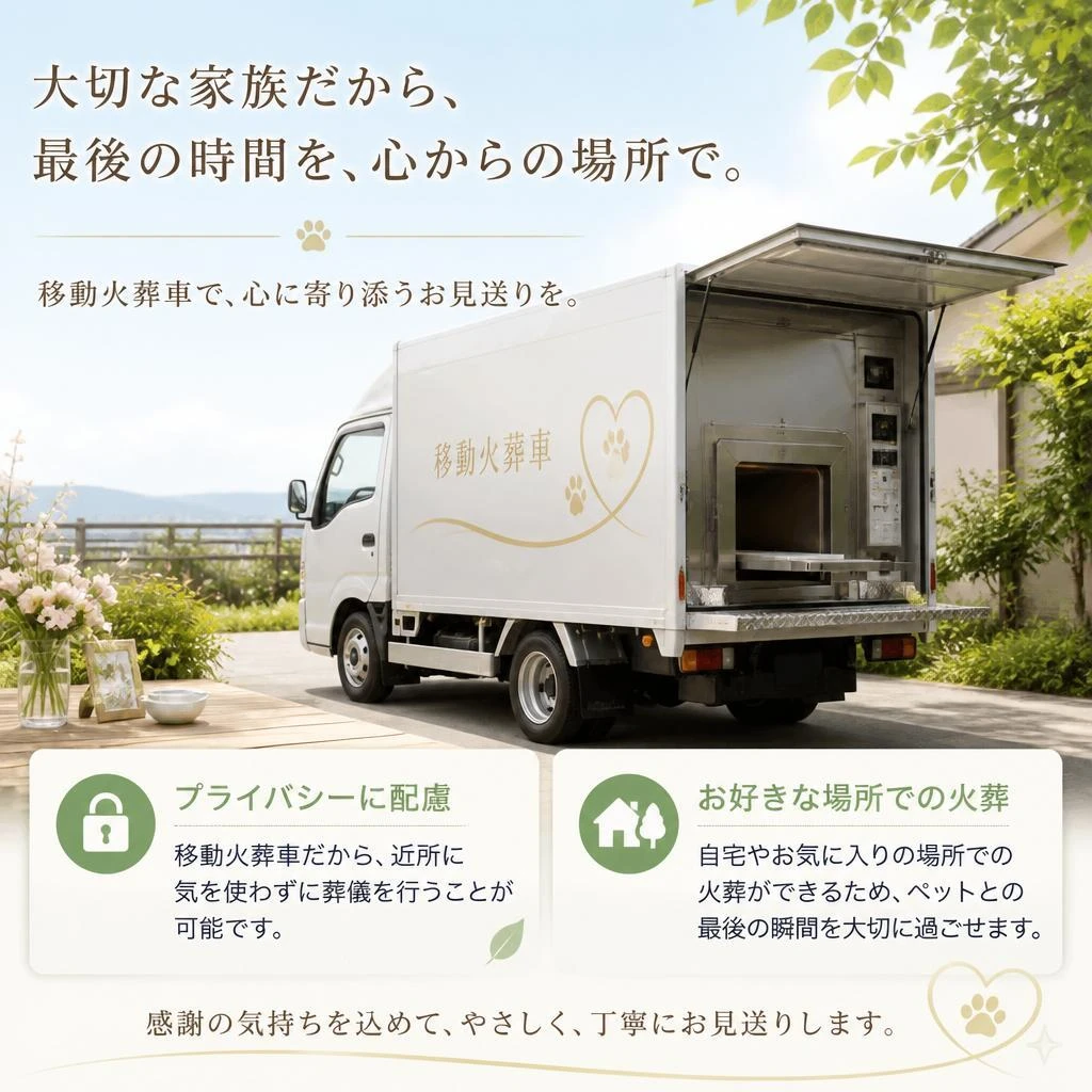 訪問火葬サービスの特徴