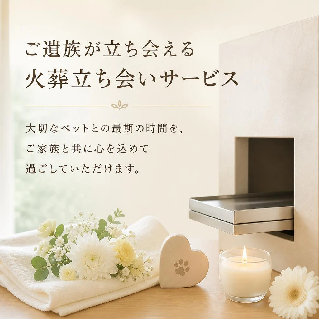 火葬立ち会いサービスで安心のお別れ