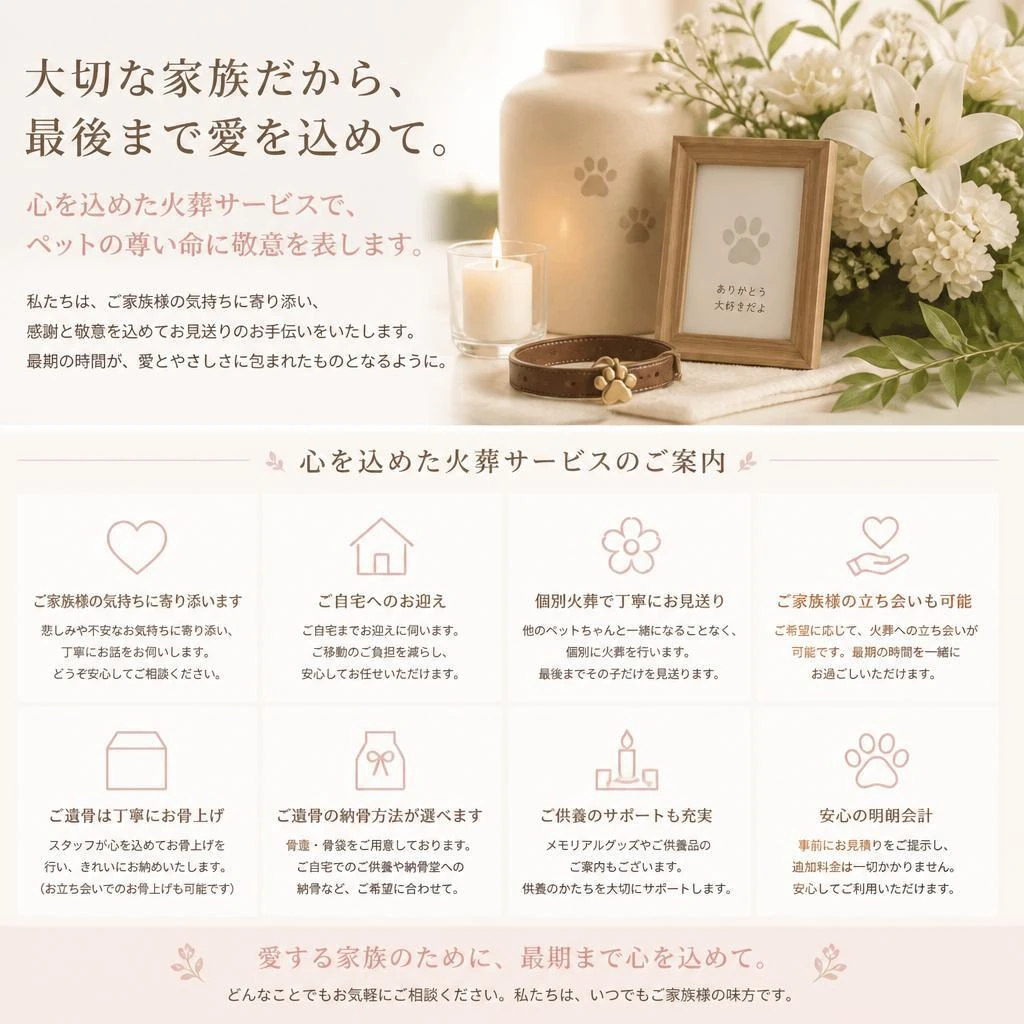 尊い命への敬意を表して