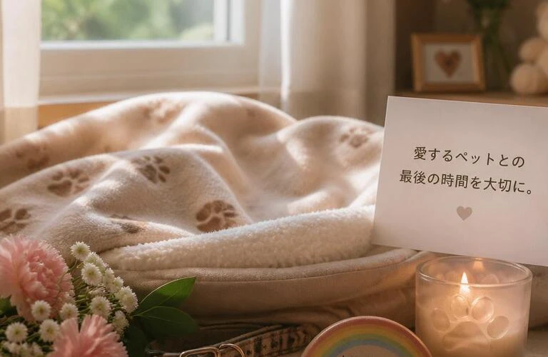 上牧町の訪問ペット火葬　愛するペットとの永遠のお別れを心をこめてお手伝いします