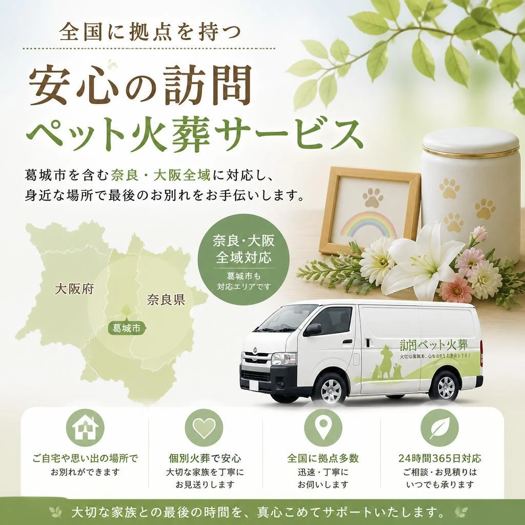 安心の訪問ペット火葬