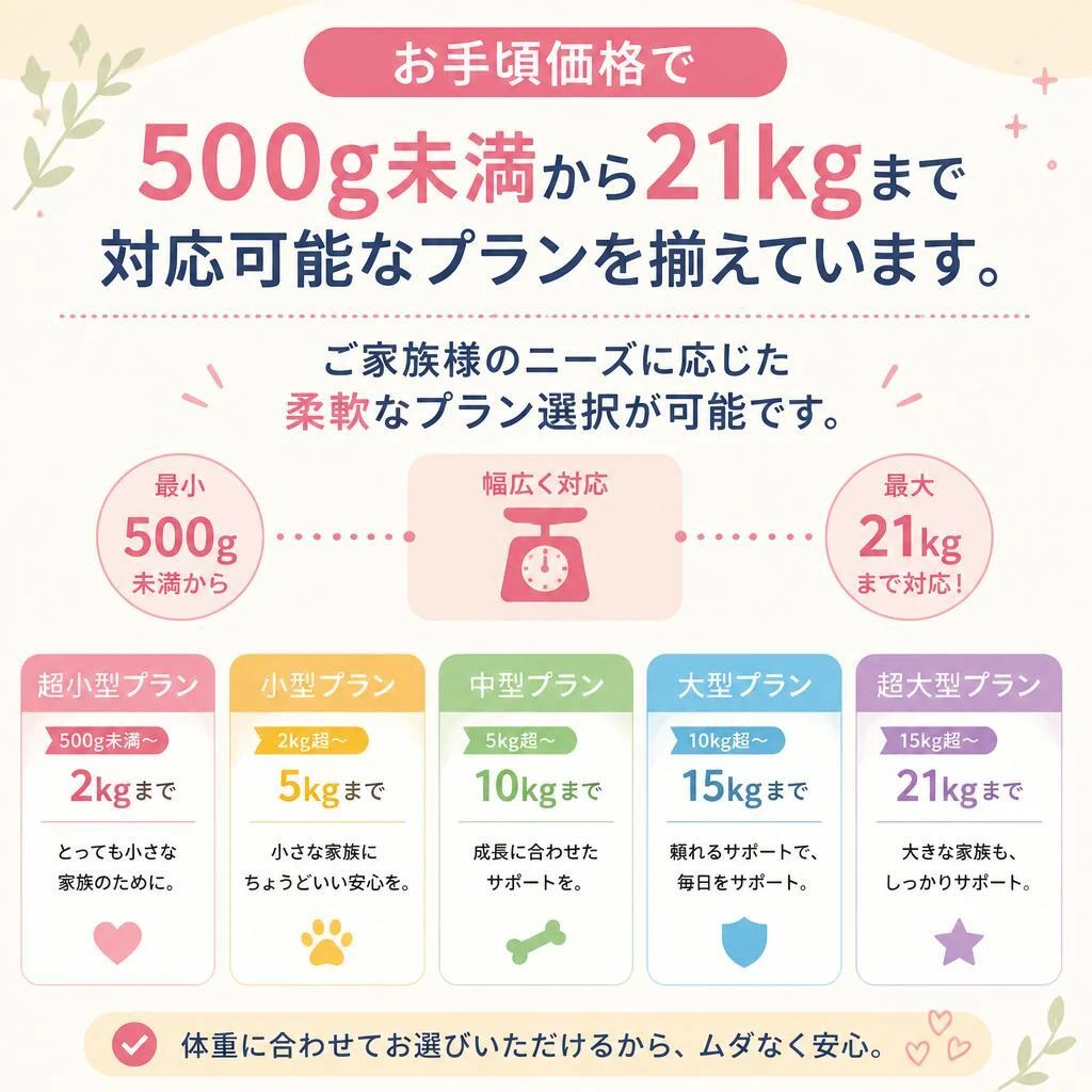 選べるプランと料金体系