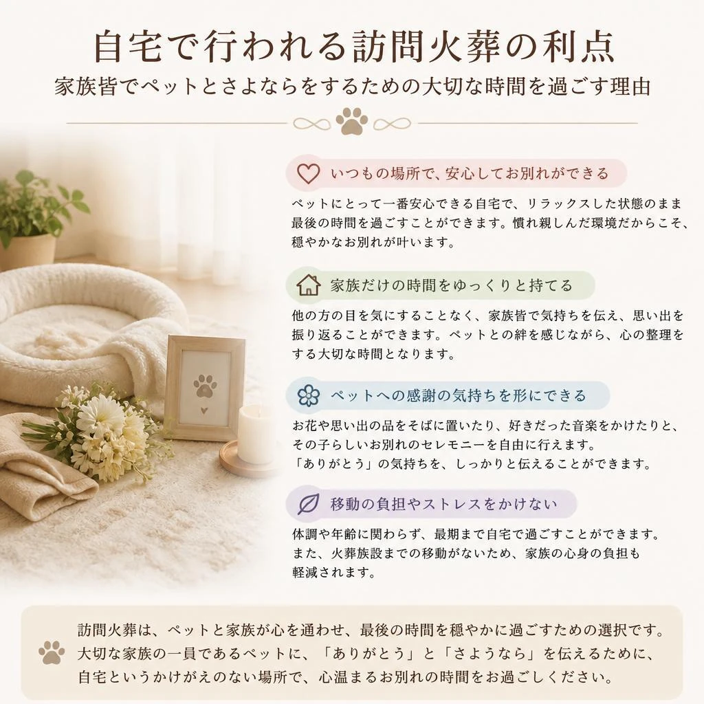 ご自宅での心温まるお別れ