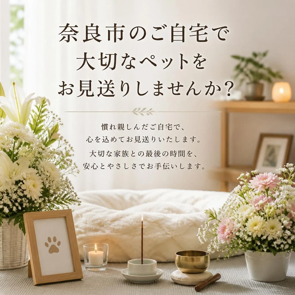 奈良市のご自宅で大切なペットをお見送りしませんか？
