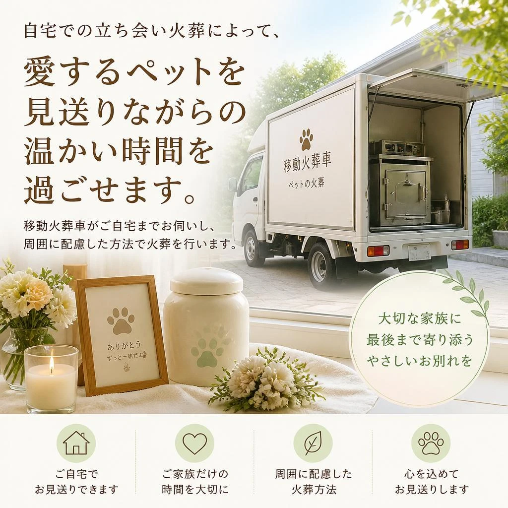 訪問火葬の安心感