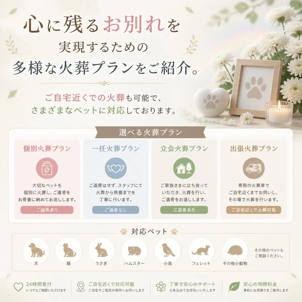 こだわりの火葬プラン