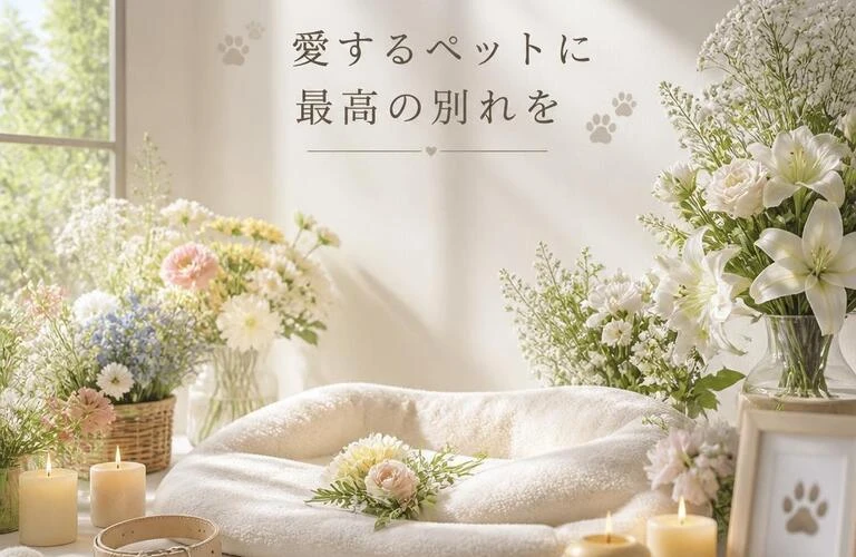 安堵町の訪問ペット火葬　愛するペットとの永遠の別れをお手伝いします
