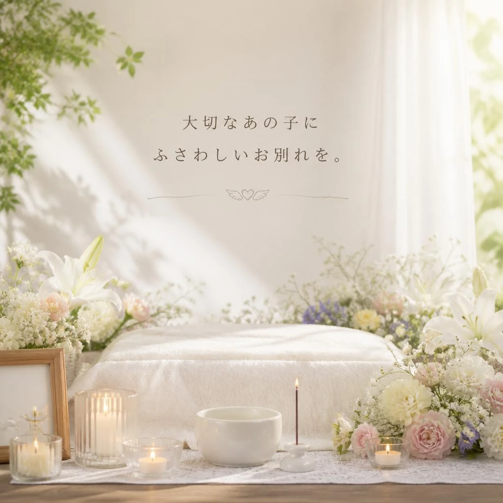 大切なあの子にふさわしいお別れを。