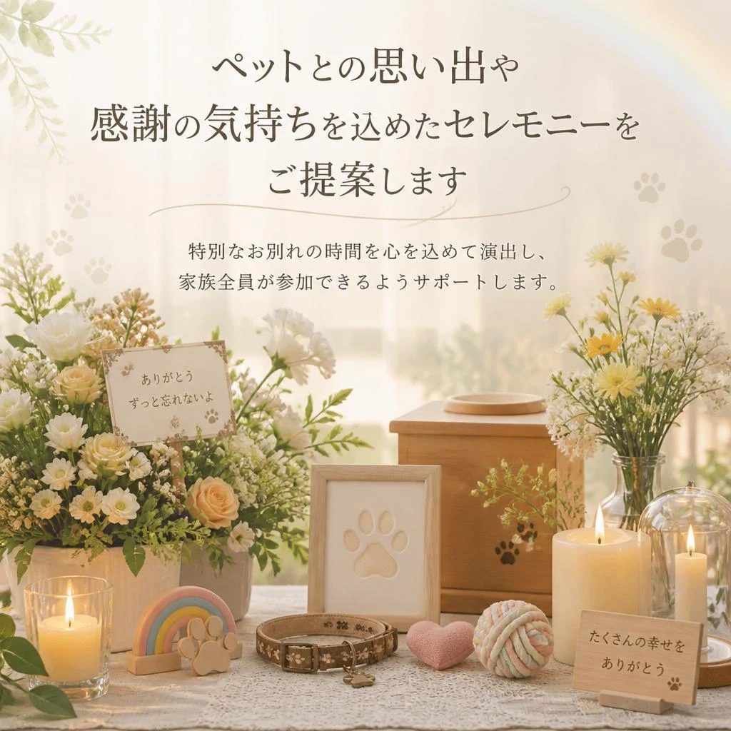 感謝の気持ちを伝えるセレモニー