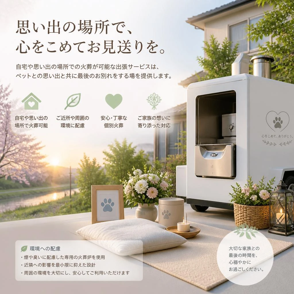出張サービスの利点