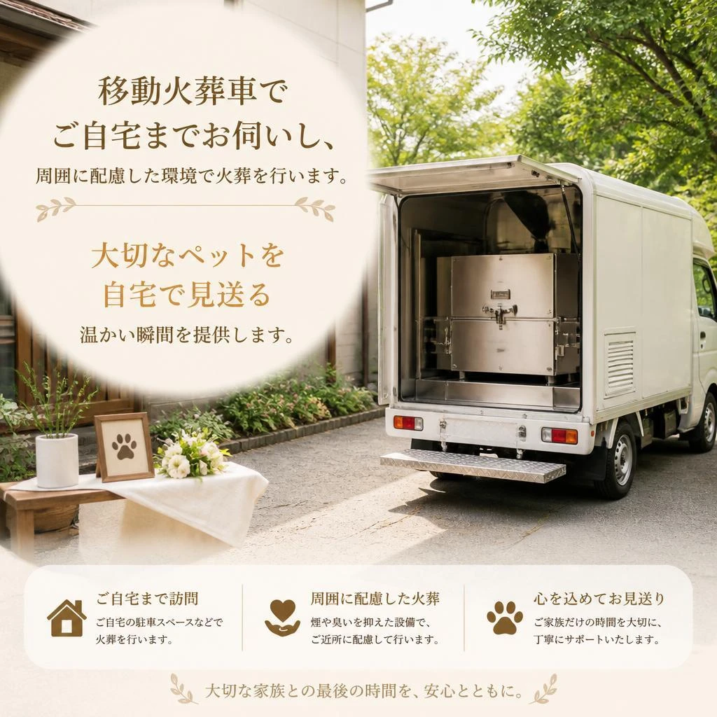 訪問火葬の安心感