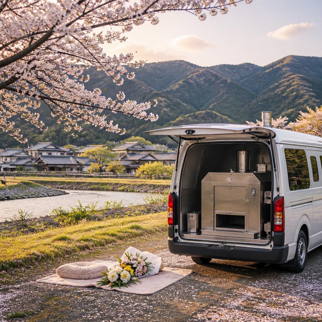 思い出の場所での火葬